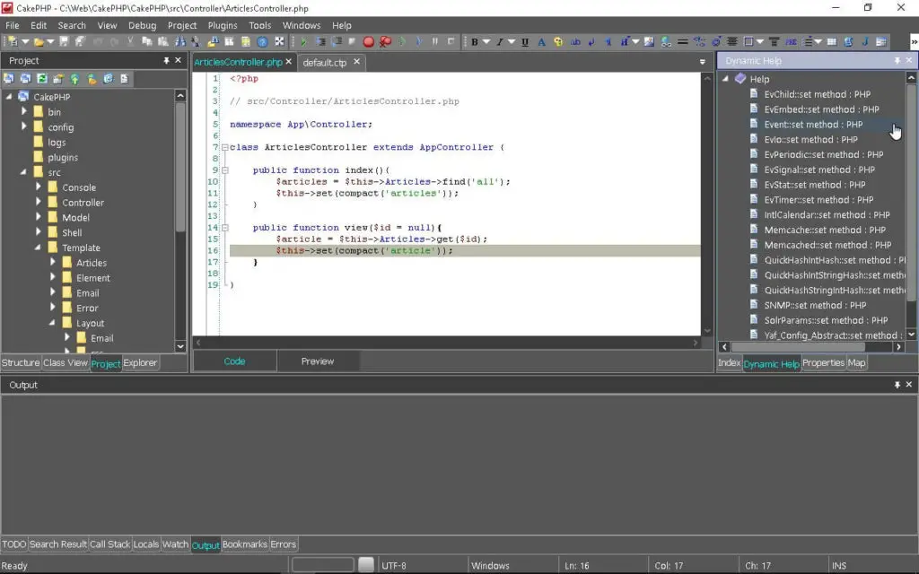 Free PHP, HTML, CSS and JavaScript editor - CodeLobster IDE