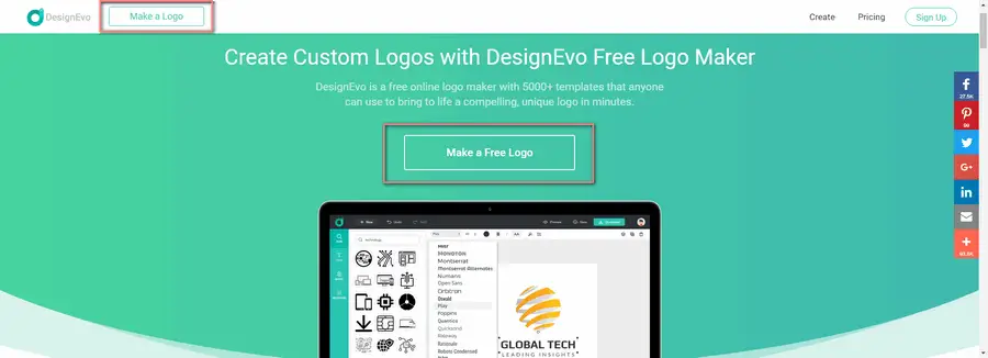 How to Design and Customize An IT Logo for Blogs - Make a Logo