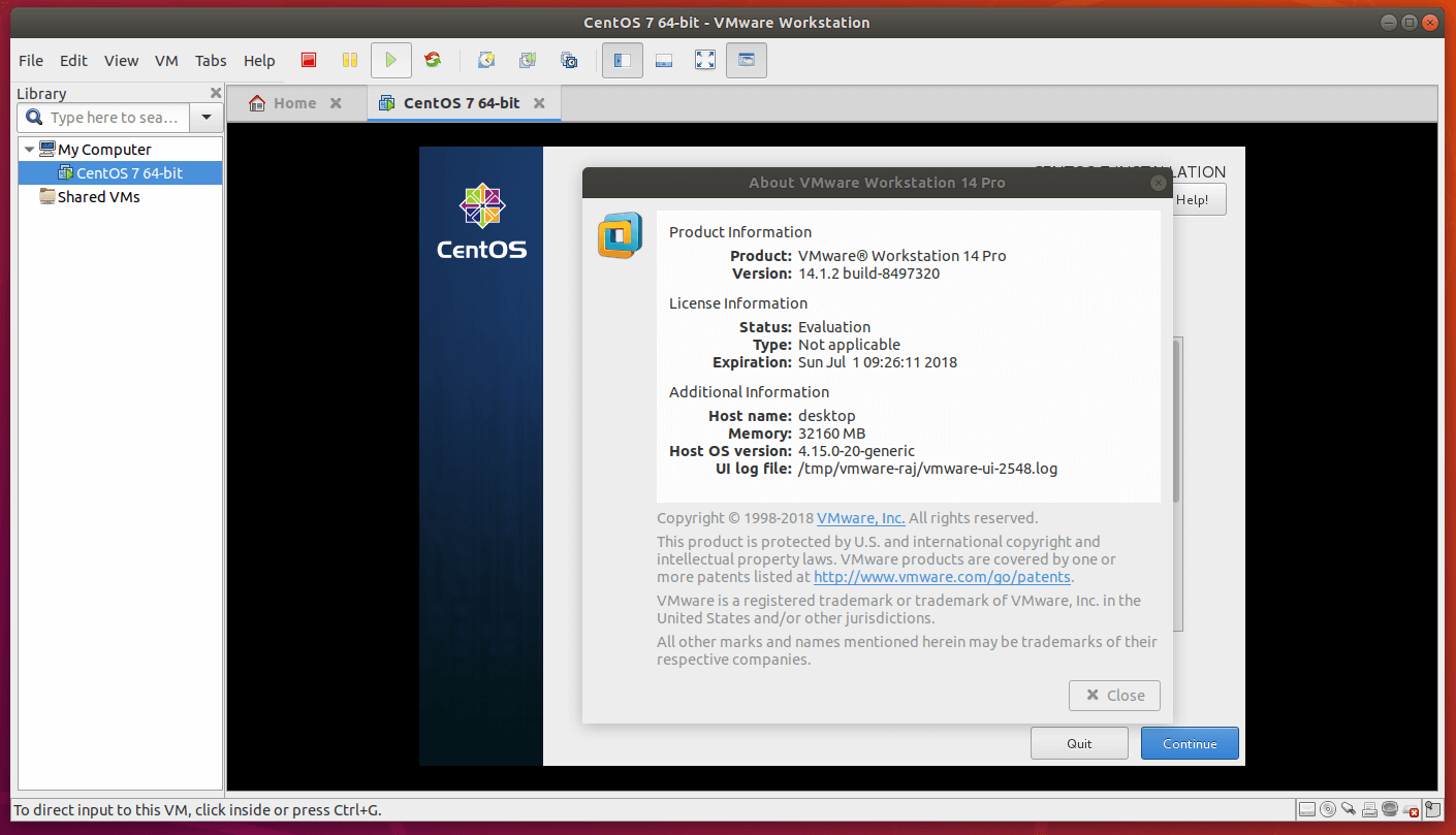 ubuntu 14.04 vmware workstation 10