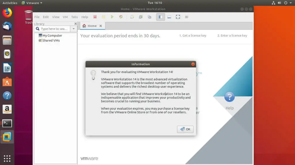 Install VMware Workstation Pro 14 on Ubuntu 18.04 - VMware Workstation Pro Home