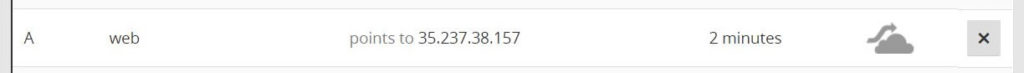 Setup Let's Encrypt With Nginx on Ubuntu 18.04 - Create A record