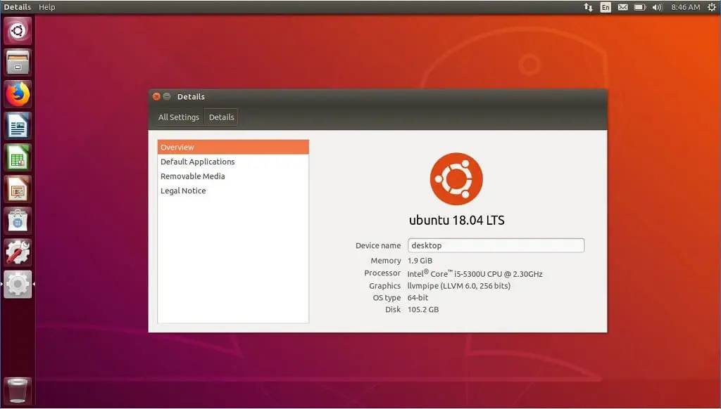 Unity Desktop Environment - Ubuntu 18.04