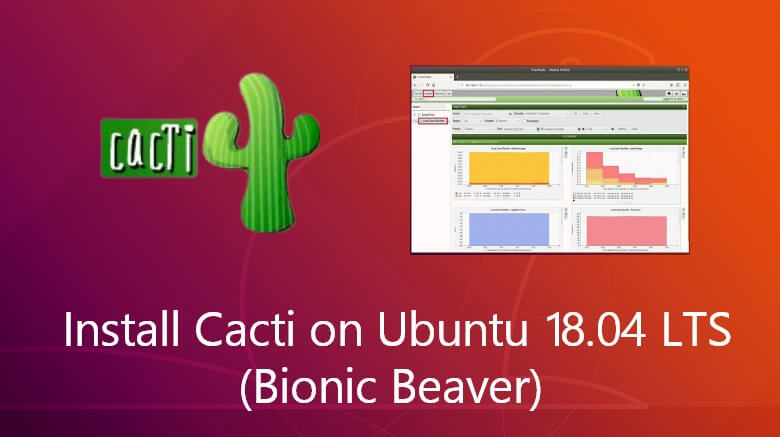 Install Cacti on Ubuntu 18.04