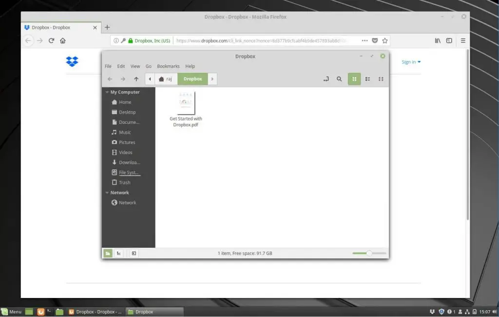 Install Dropbox on Linux Mint 19 - Dropbox on Linux Mint 19