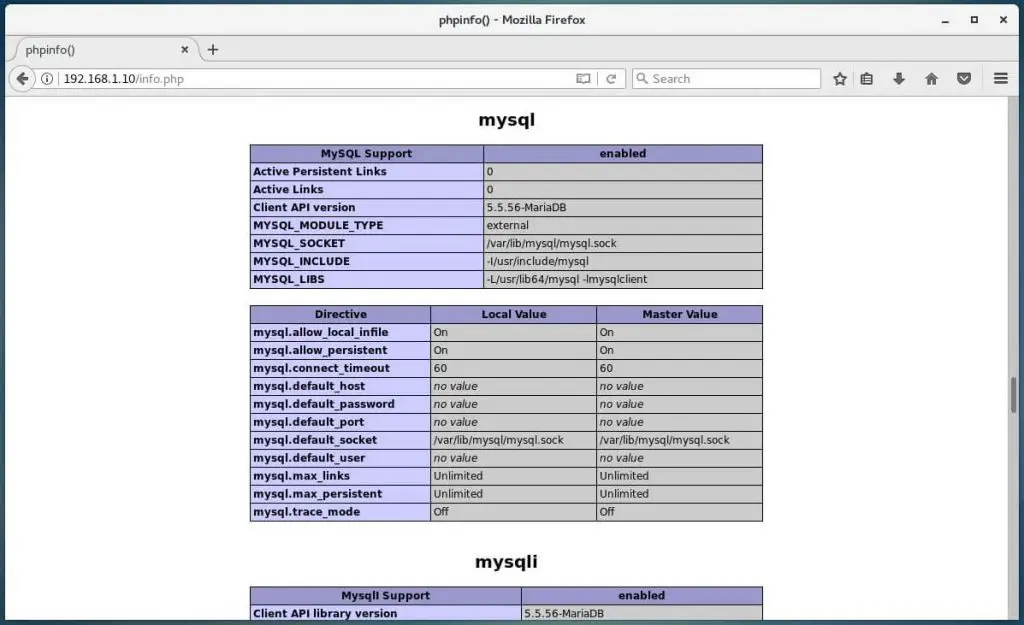 Install Linux, Apache, MariaDB, PHP (LAMP Stack) on CentOS 7 - MariaDB Support Details