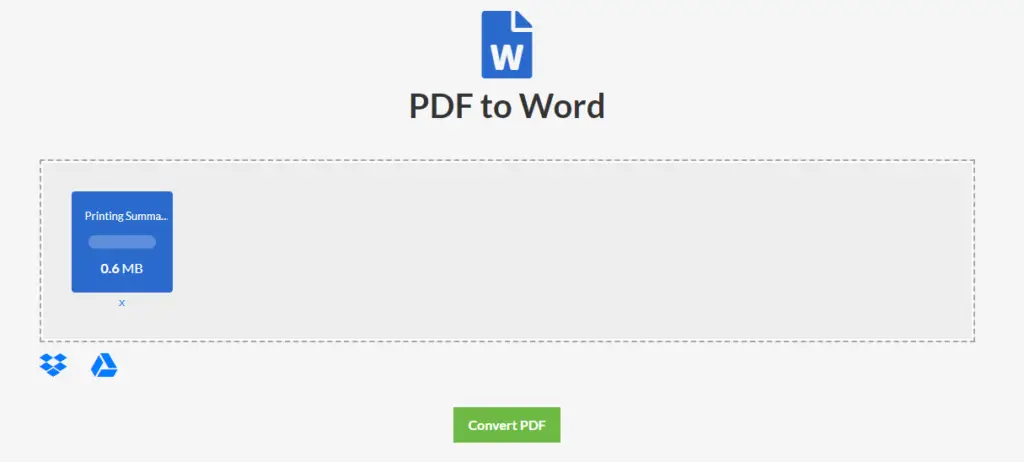 EasyPDF Convert PDF to Word