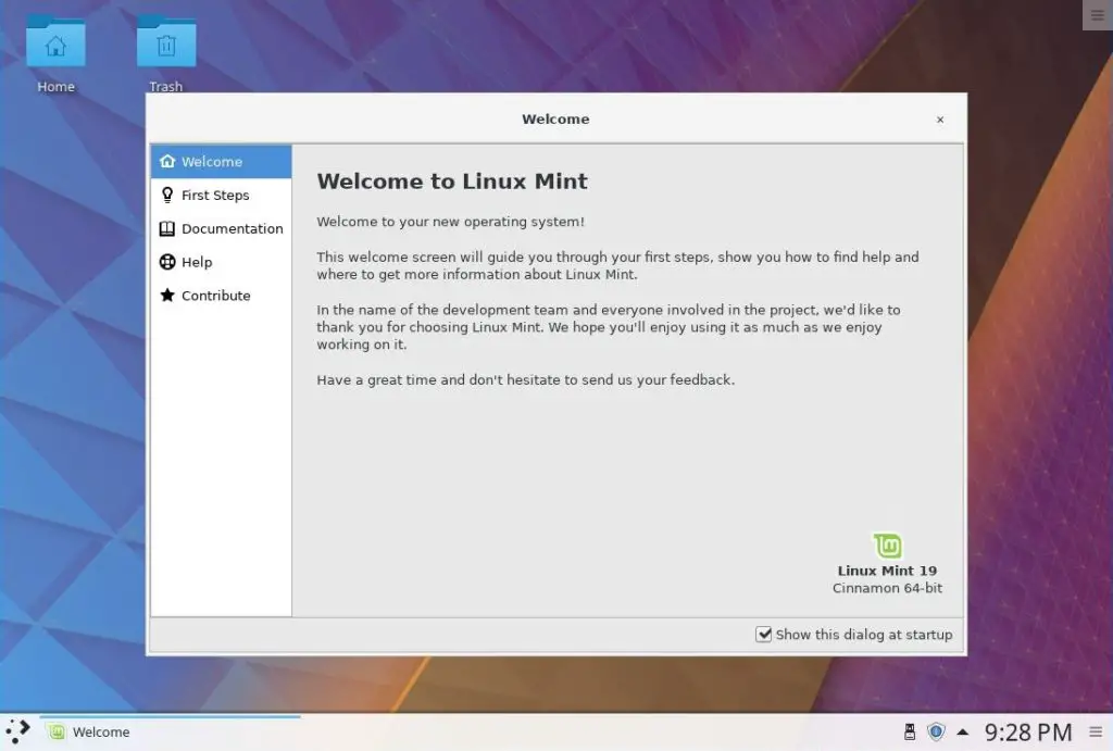 Install KDE Plasma 5.12 on Linux Mint 19 - KDE Desktop