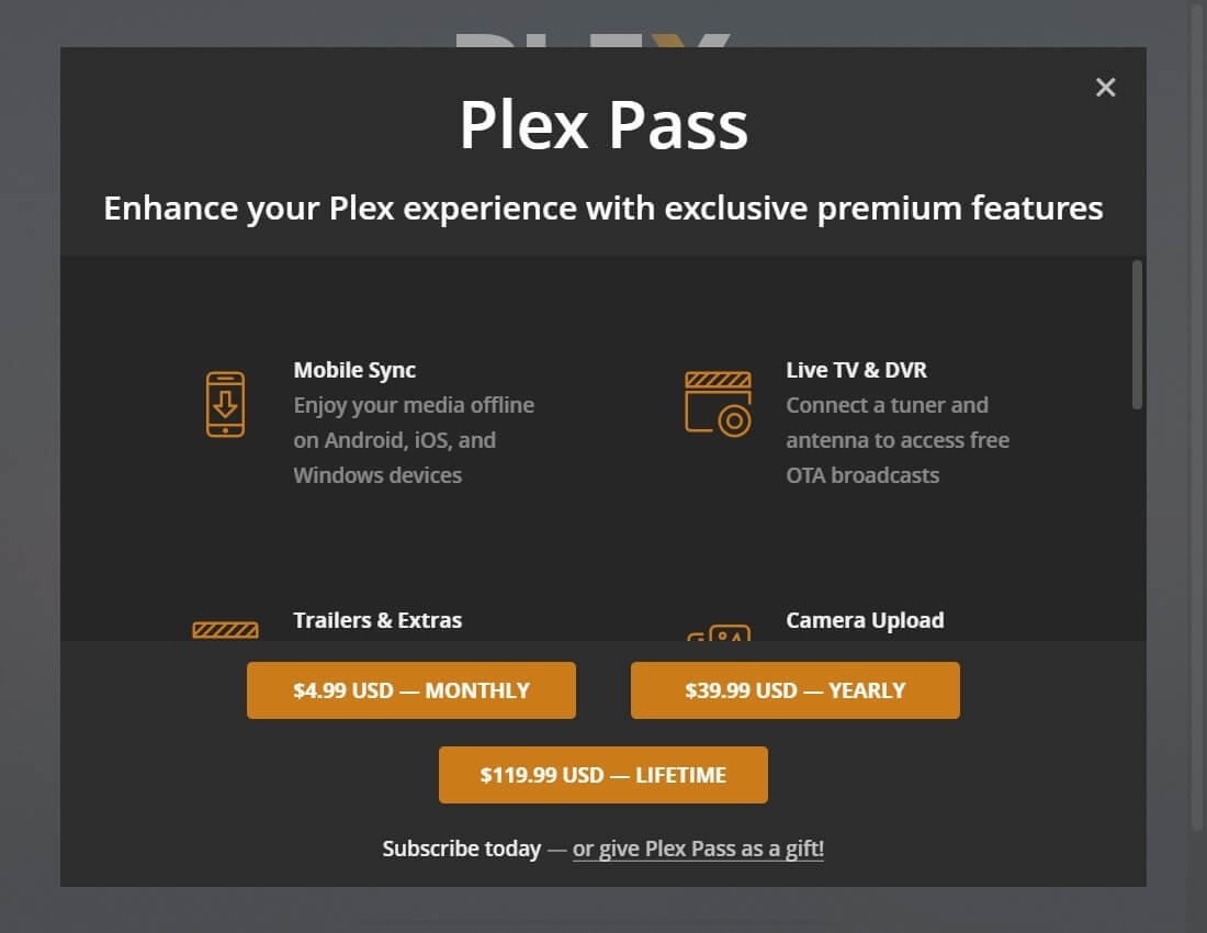 plex media server linux how to start