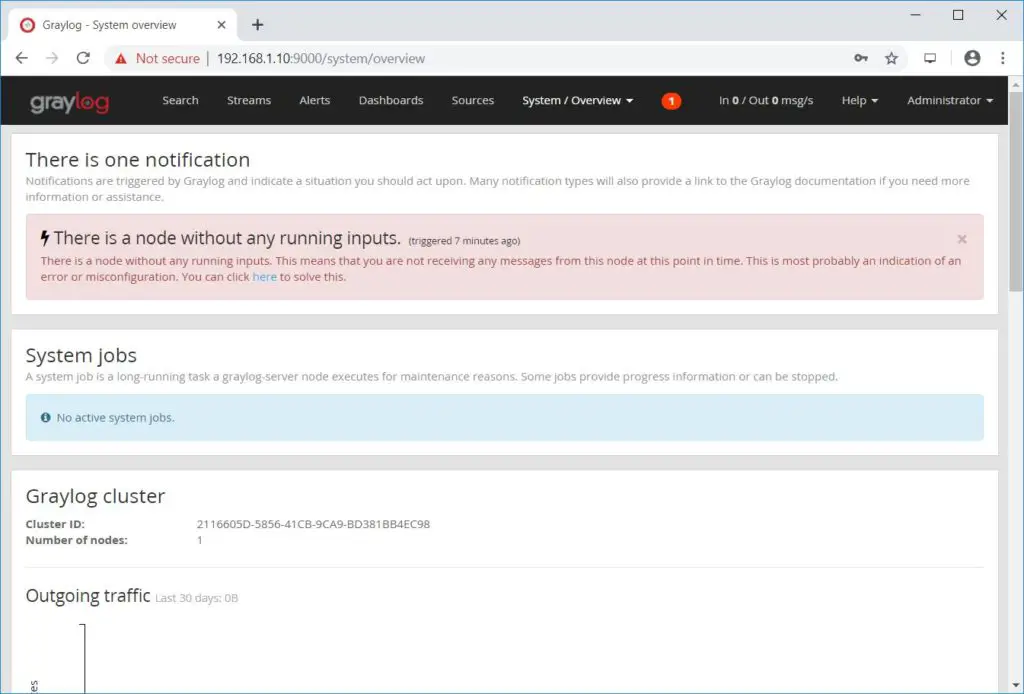 Install Graylog 3.0 on Debian 9 - Graylog System Overview
