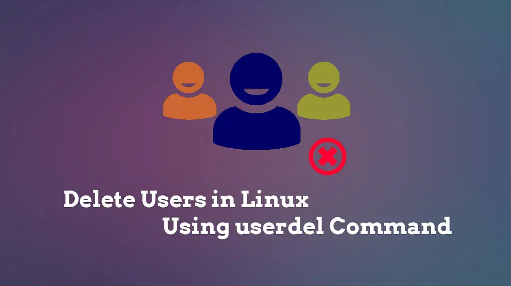 Delete Users in Linux Using the userdel Command