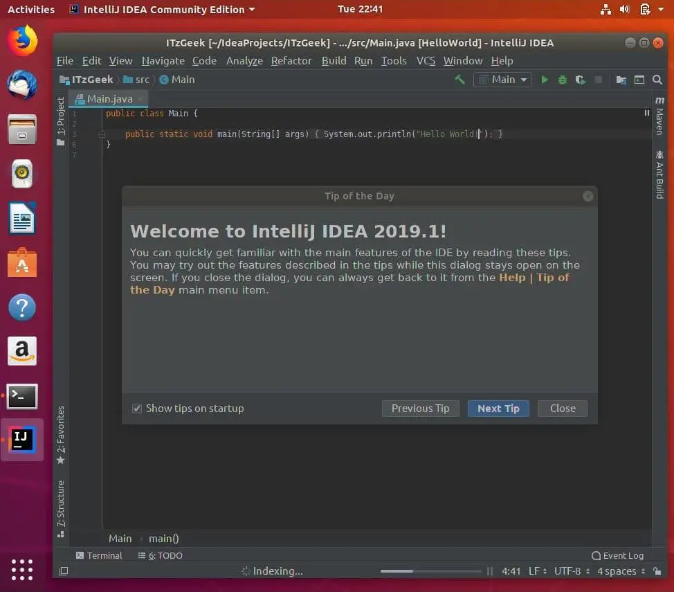 install intellij in ubuntu