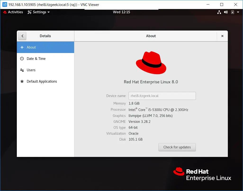 Configuring vnc redhat linux server fortinet global threat map