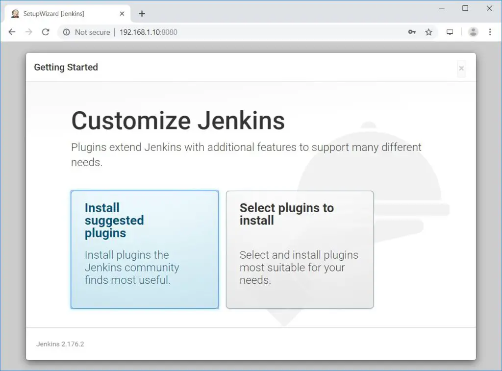 Customize Jenkins Installation