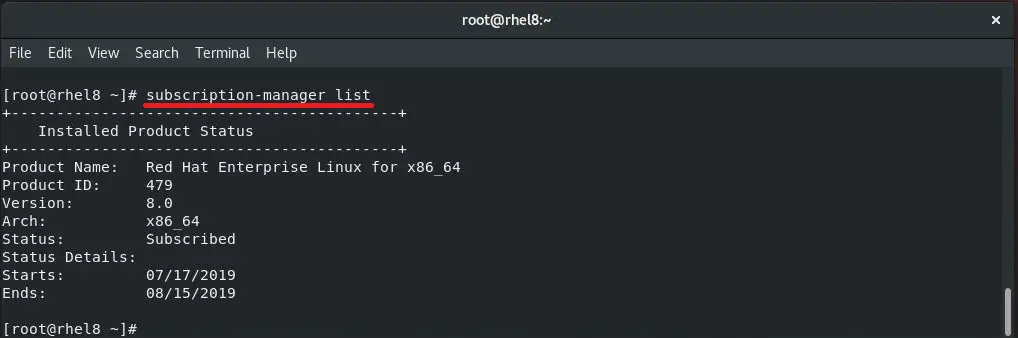 How To Check Security Updates List Perform Linux Patch Management Rhel 6 7 8