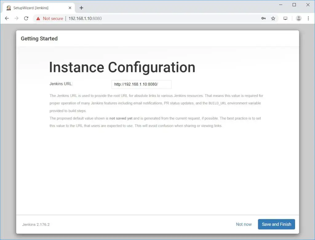Install Jenkins on RHEL 8 - Instance Configuration