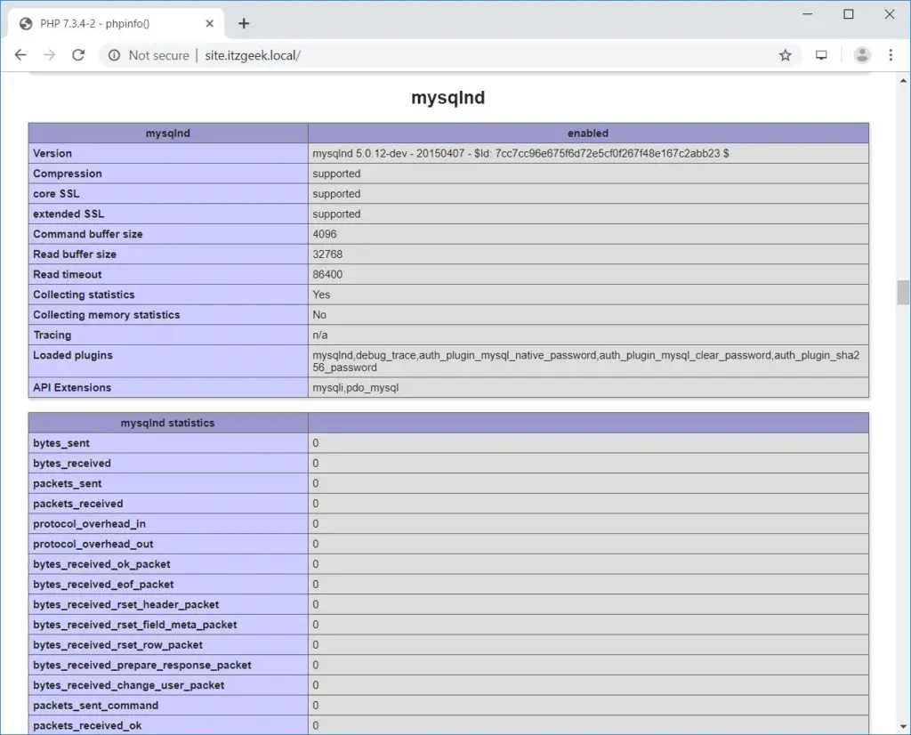 Install LEMP Stack on Debian 10 - MariaDB Support for PHP