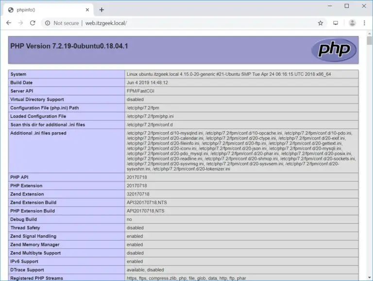 How To Install Linux, Nginx, MySQL, PHP (LEMP Stack) in Ubuntu 18.04