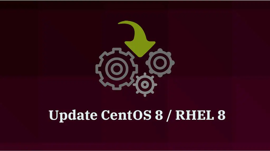 Update CentOS 8