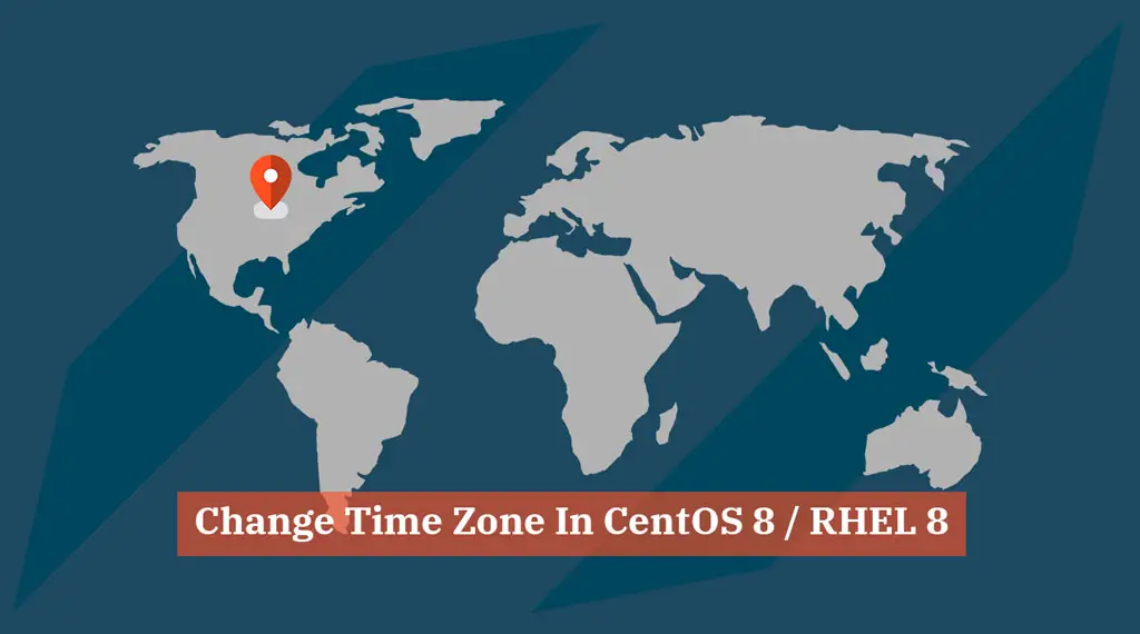 Change Time Zone in CentOS 8