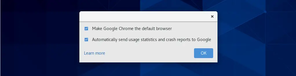 Make Google Chrome As Default Browser