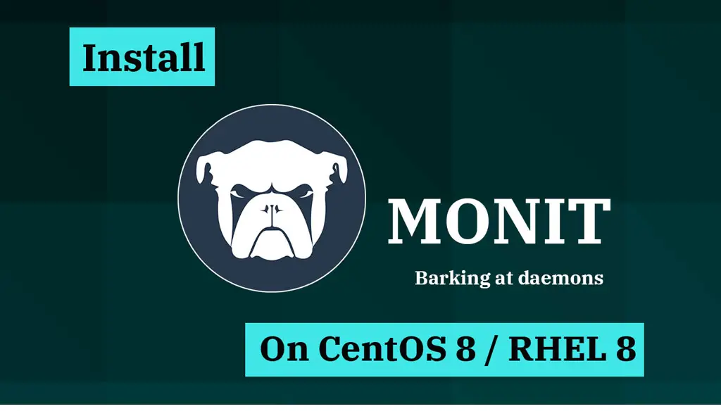 Install Monit on CentOS 8