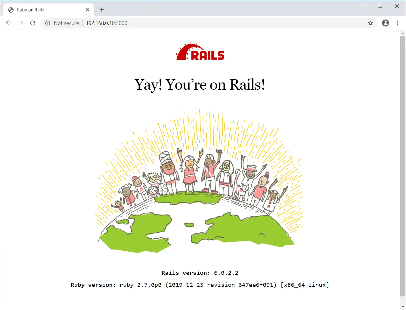 Rails Application Running on Debian