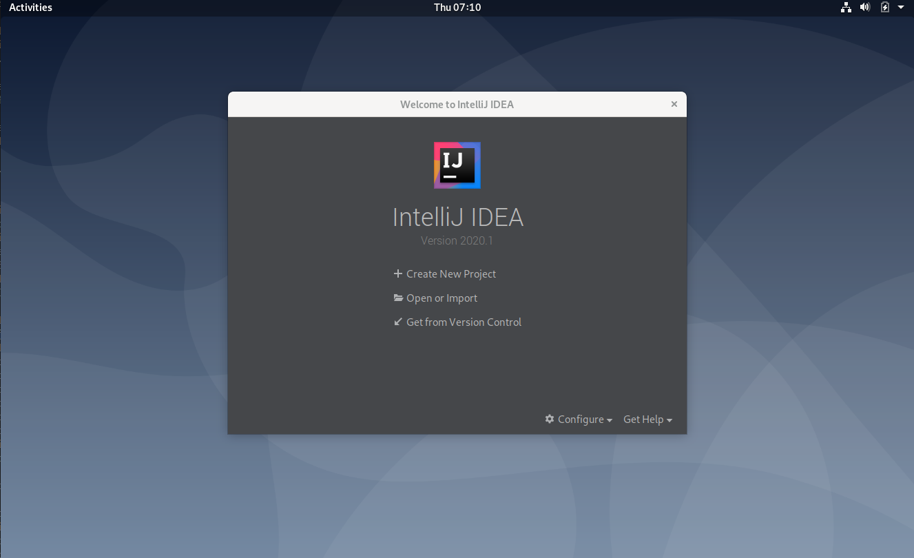 Create a New Project