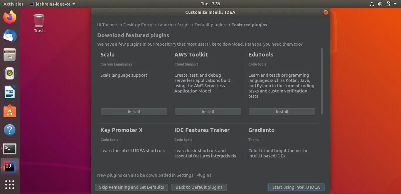 Install Featured Plugins