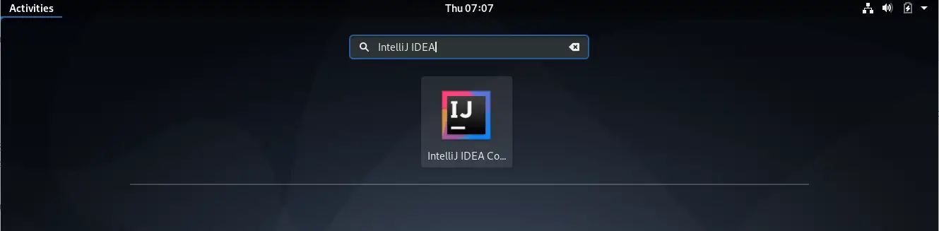 Start IntelliJ IDEA Community Edition