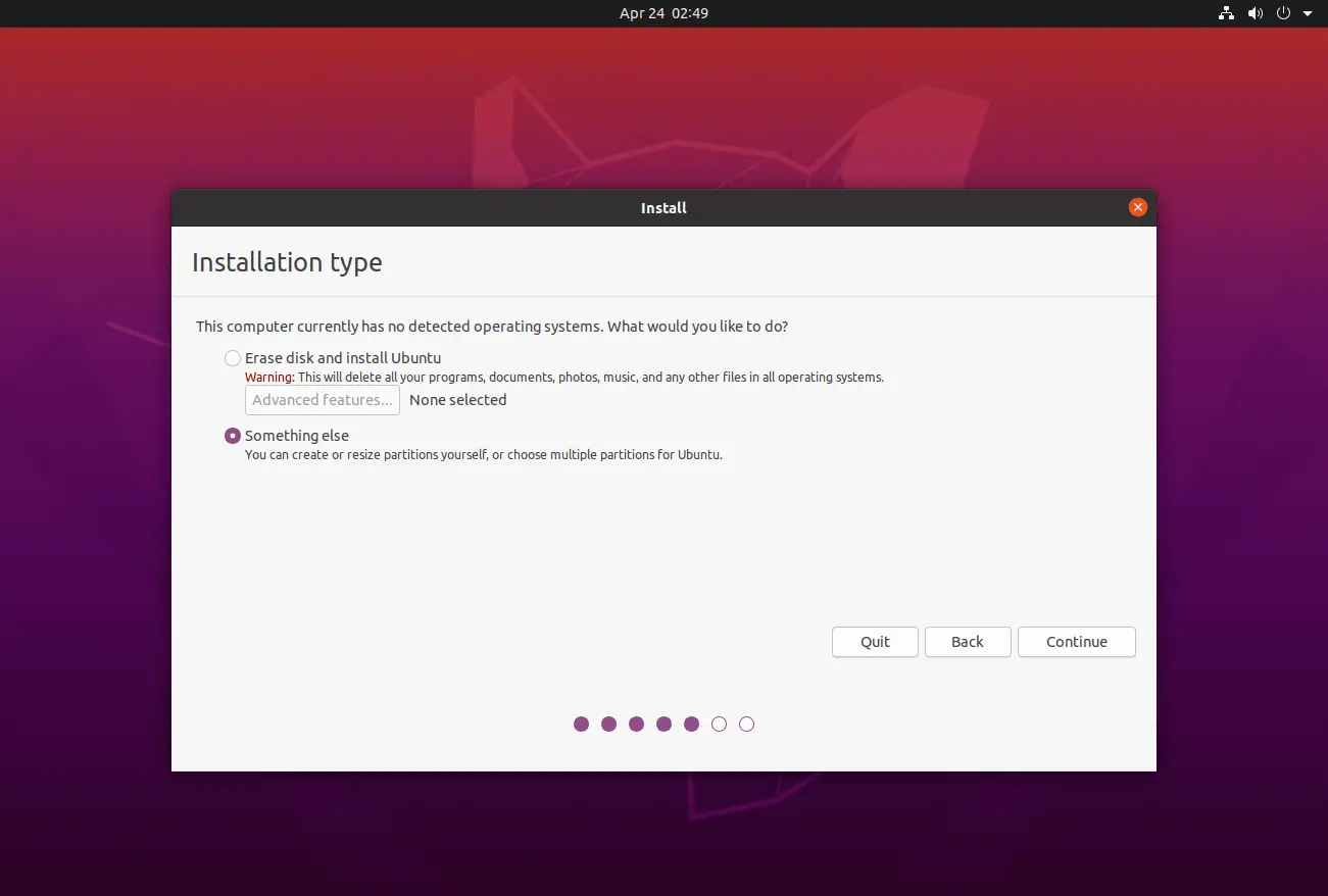 Ubuntu 20.04 설치