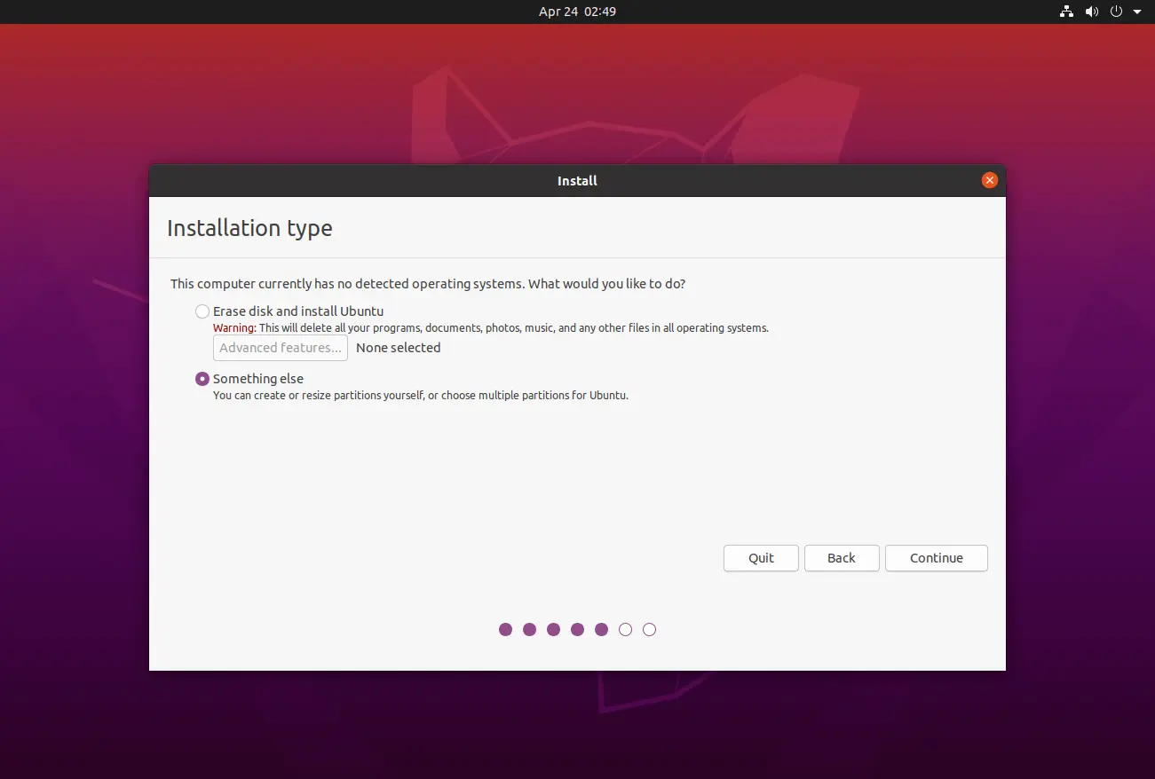 How To Install Ubuntu 19.19 LTS (Focal Fossa) On UEFI and Legacy How To Install Ubuntu 19.19 LTS (Focal Fossa) On UEFI and Legacy