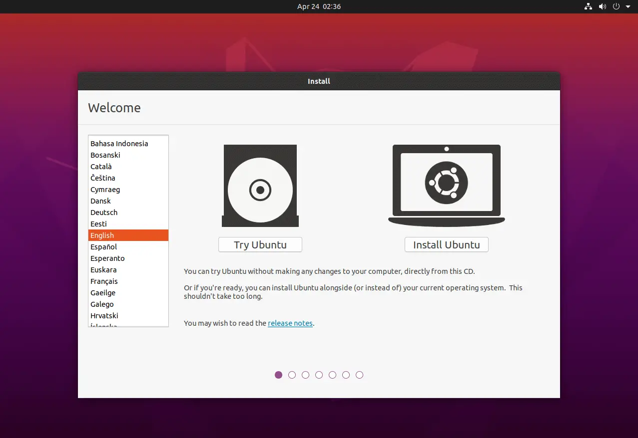How To Install Ubuntu 04 Lts Focal Fossa On Uefi And Legacy Bios System Itzgeek