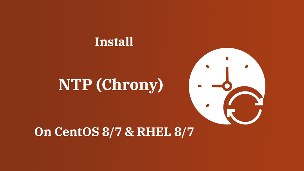 Install Chrony On CentOS 8