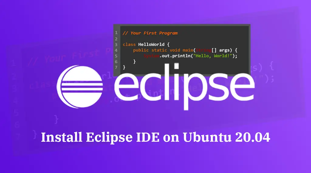 Install Eclipse IDE on Ubuntu 20.04