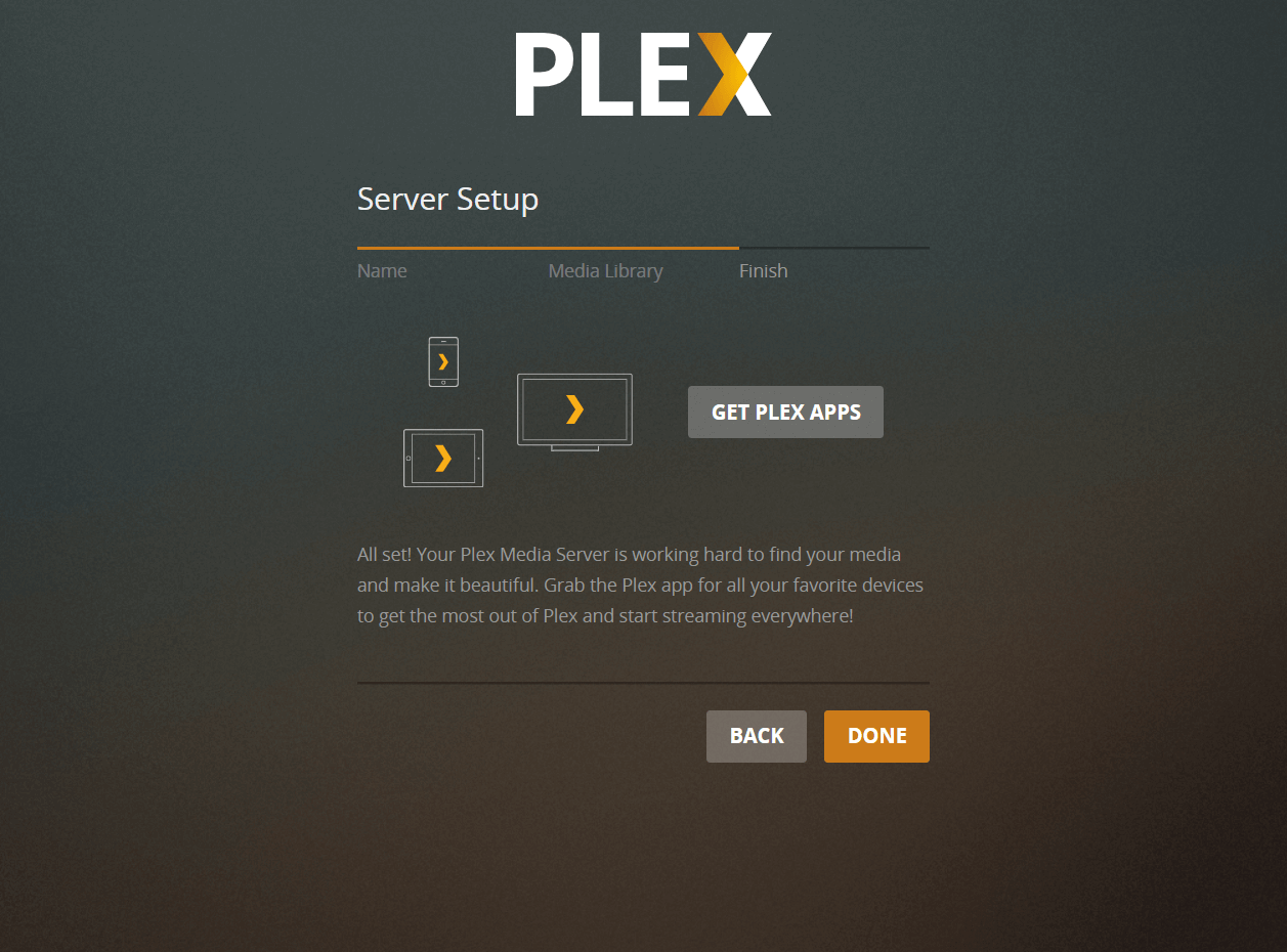 how to install plex media server