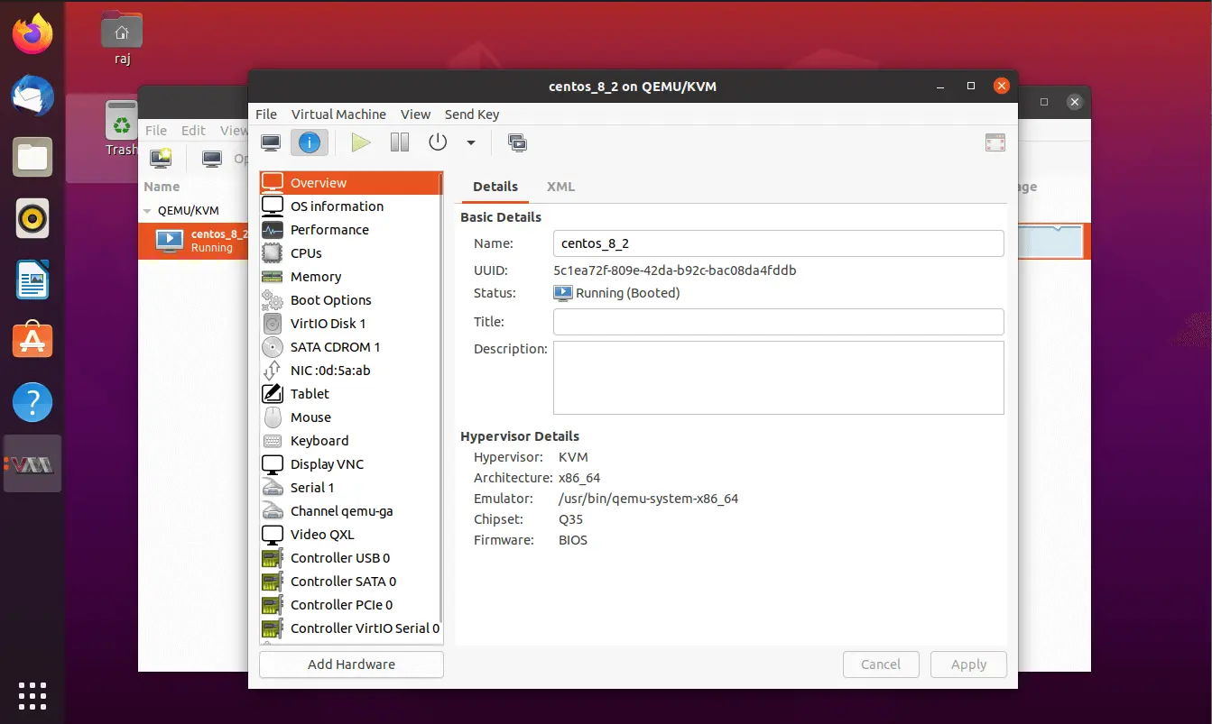 Manage Virtual Machine Configuration
