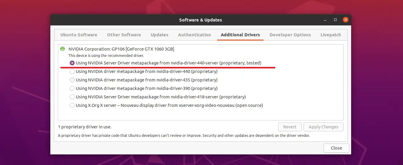 Validate Driver Version