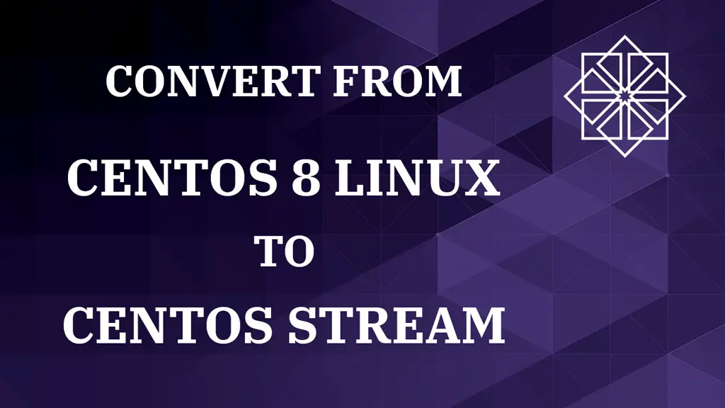 Convert from CentOS 8 to CentOS Stream