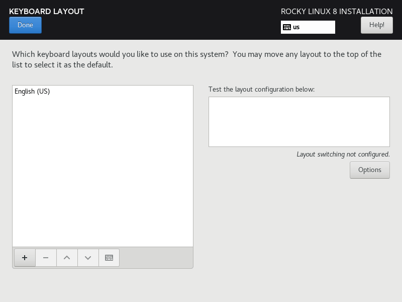 Keyboard Layout