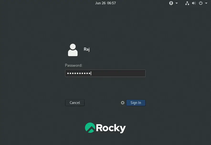 Login to system