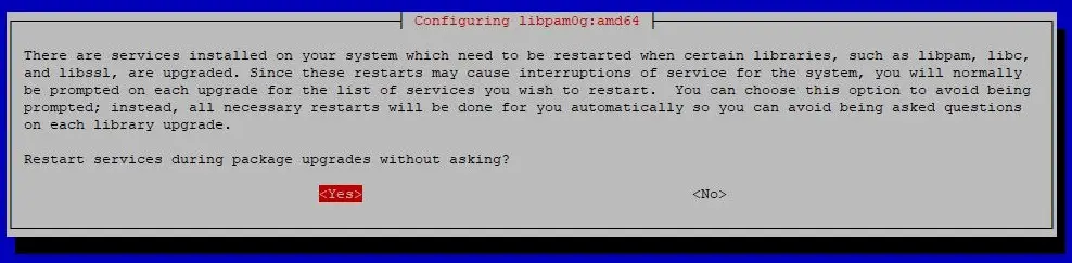 Automatic Service Restart