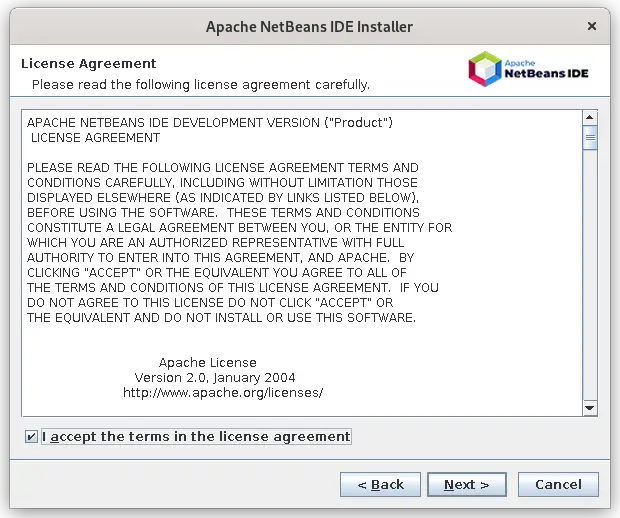 Apache NetBeans IDE License Agreement