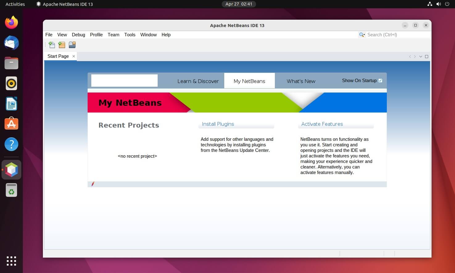 NetBeans IDE on Ubuntu 22.04
