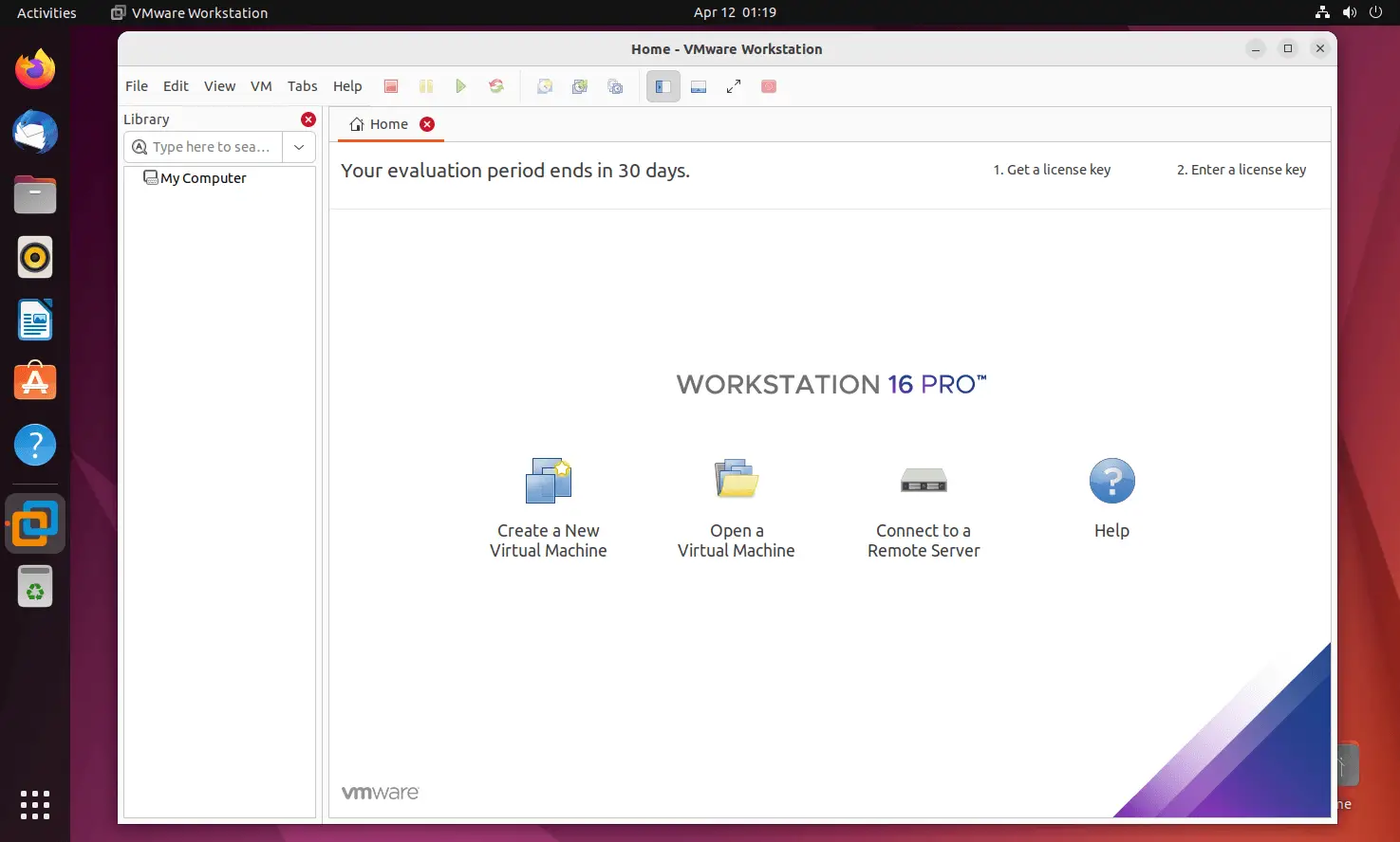 VMware Workstation Pro on Ubuntu 22.04
