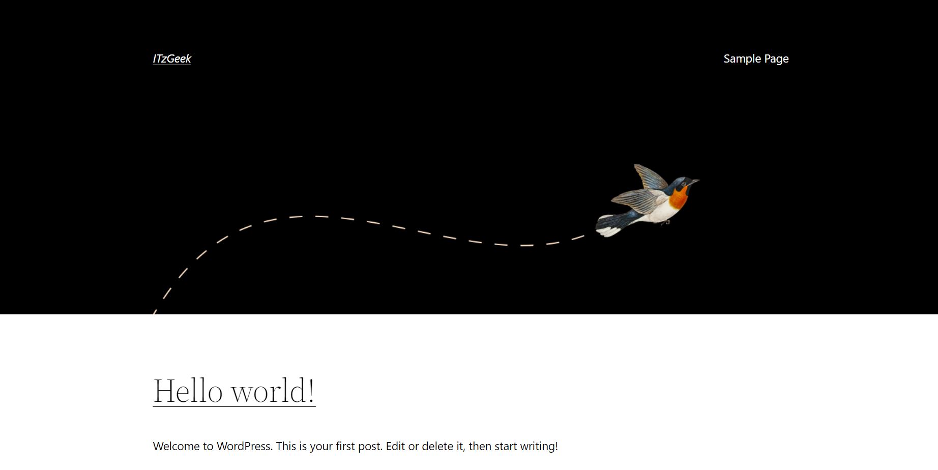 WordPress Website on Apache