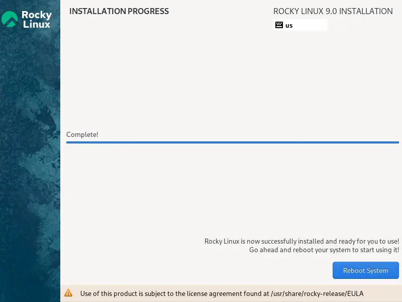 Reboot System