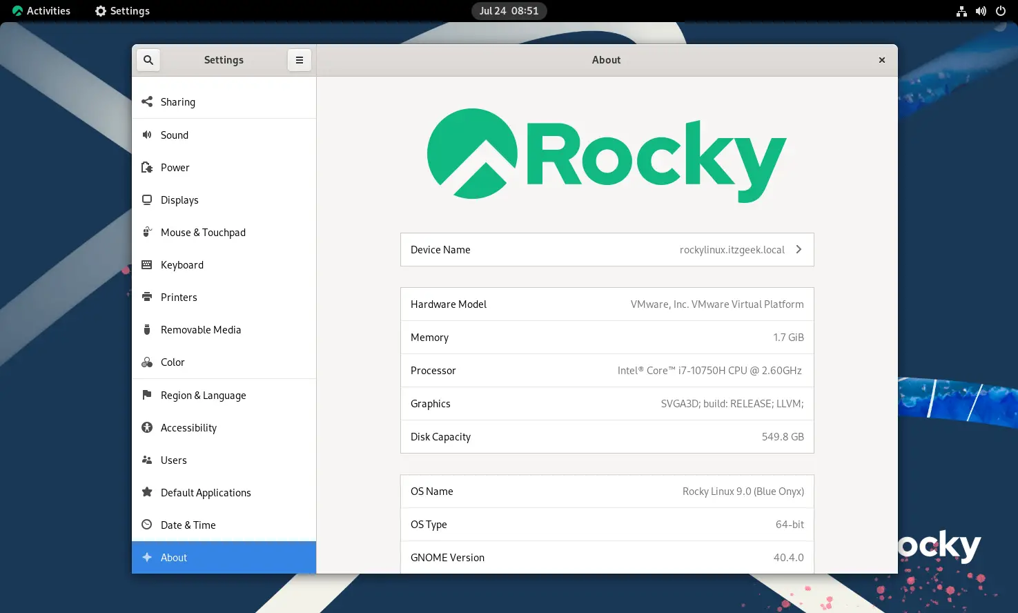 Rocky Linux 9